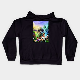 Monkey Island Art Kids Hoodie